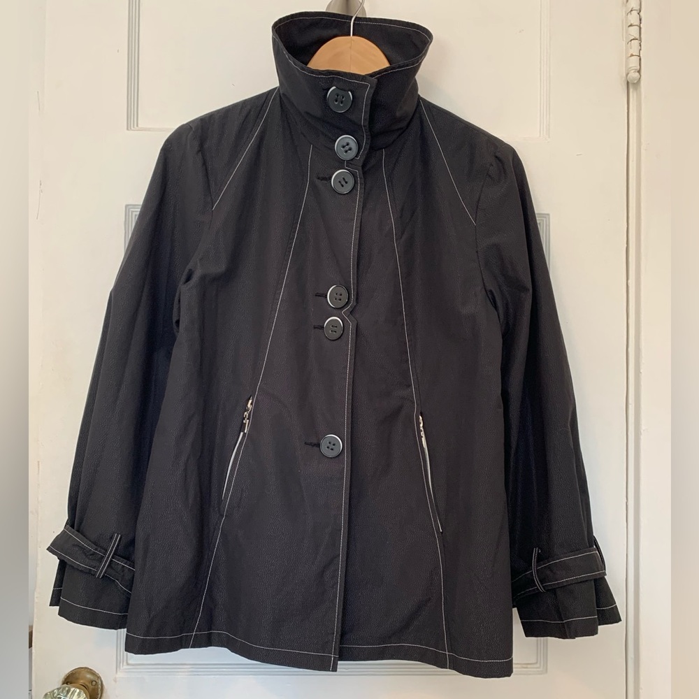 Pendleton Swing Trench Black Jacket - image 5